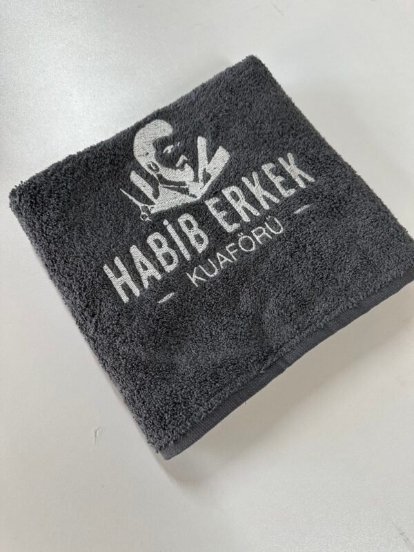 Özel Logolu Berber Havlusu